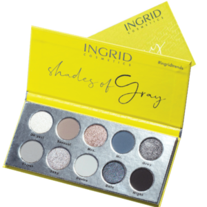 INGRID Eyeshadow Palette – Shades of Gray